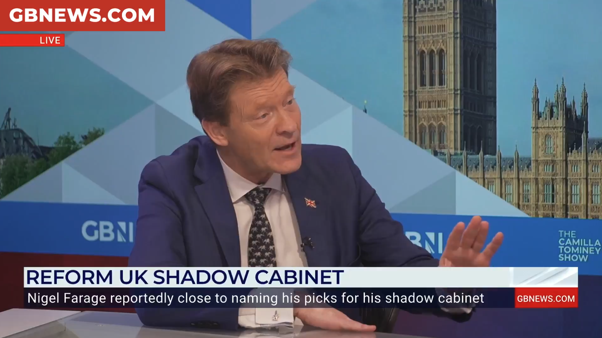 "You are getting ahead of yourself" - Tice refuses to confirm Reform UK shadow cabinet plans