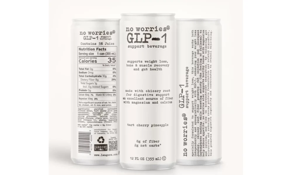 Langers wades into functional waters with GLP-1 support beverage