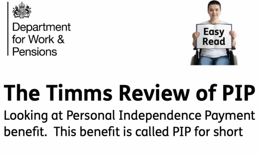 DWP move forward with sham PIP review