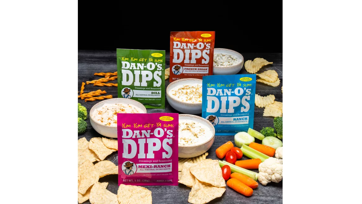 Dan-O’s Seasoning debuts dip mixes