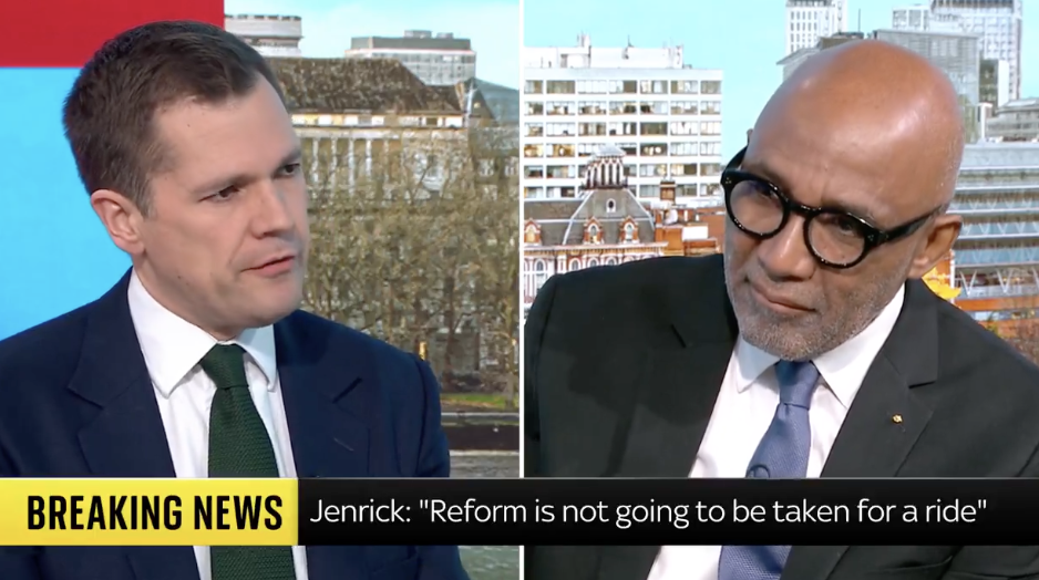 Jenrick: The Country is Going Bankrupt, Reform Has Got to be Responsible