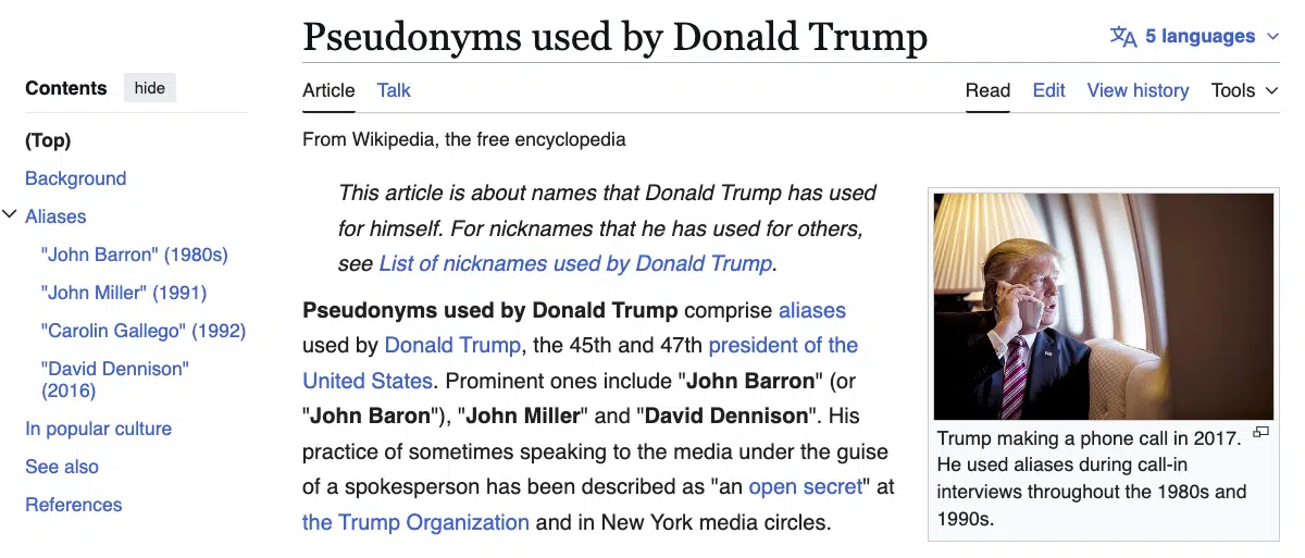 Is Trump pranking C-SPAN?