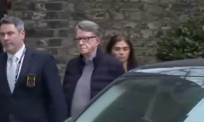 Peter Mandelson arrested by Met police