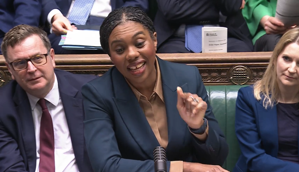 PMQs Badenoch says Labour is now known as ‘the paedo defenders party’