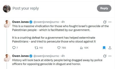 Palestine Action ruling celebrated by anti-genocide protesters