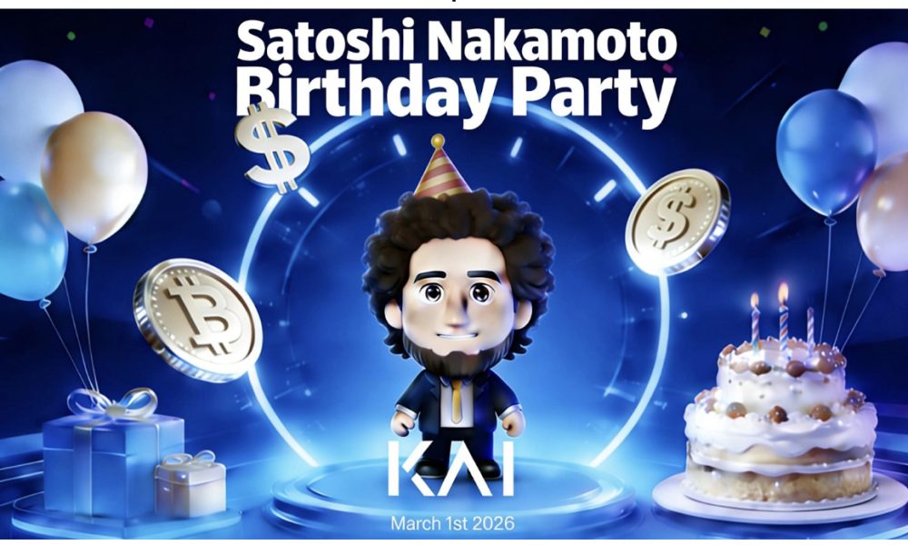KAI Exchange Celebrates Satoshi Nakamoto’s Birthday on March 1 With 10,000 Traders Worldwide