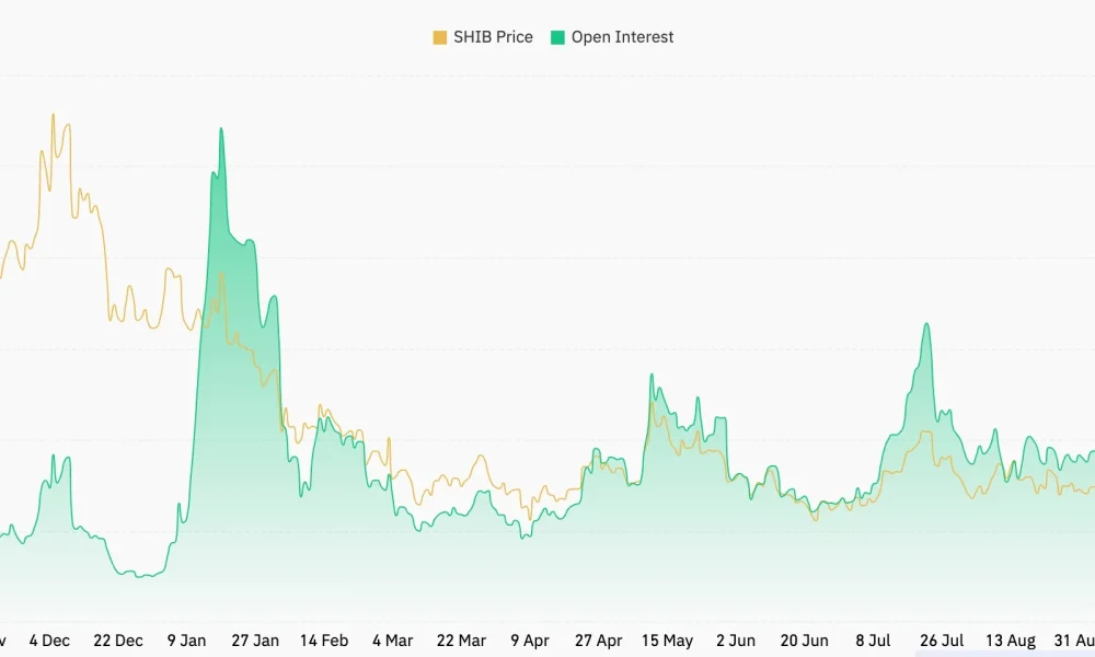 shiba inu open interest