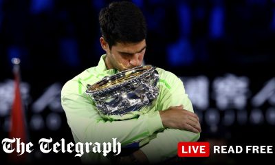 Alcaraz makes history with career Grand Slam in victory over Djokovic