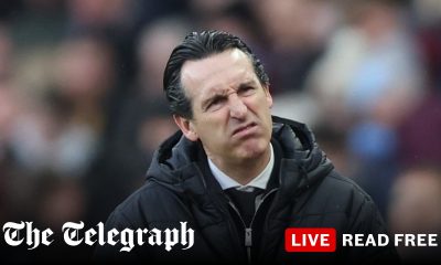 Aston Villa’s title hopes dealt hammer blow by 10-man Brentford