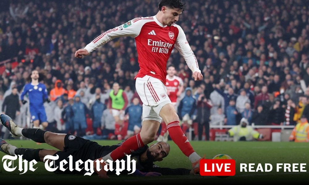 Arsenal beat Chelsea to reach League Cup final