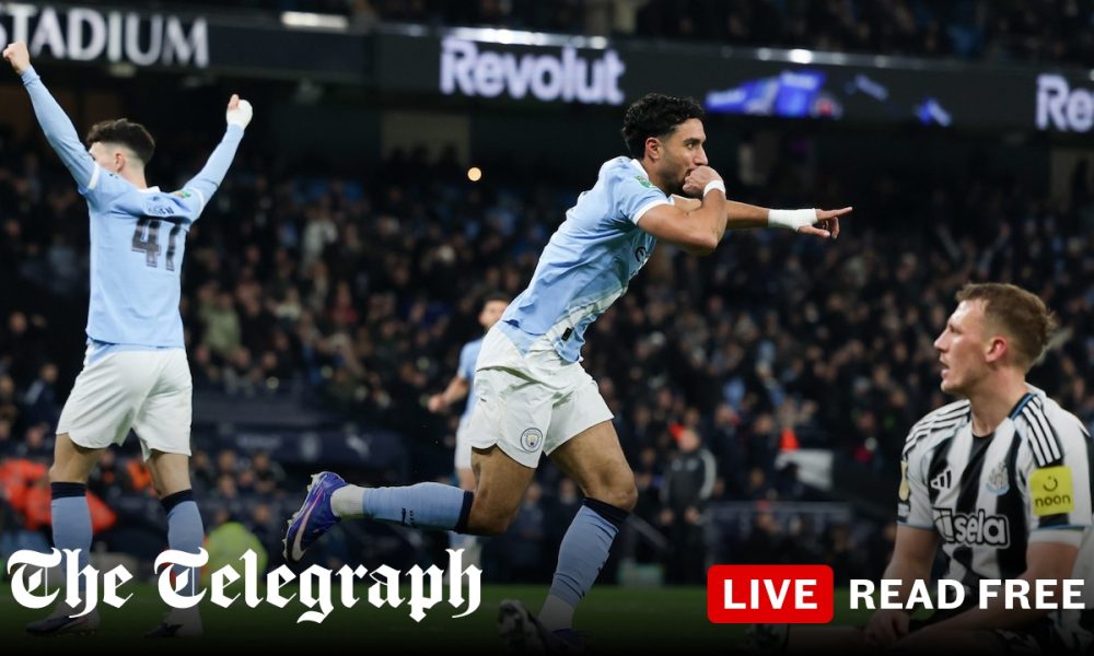 Manchester City ease into League Cup final after lacklustre Newcastle run out of fizz