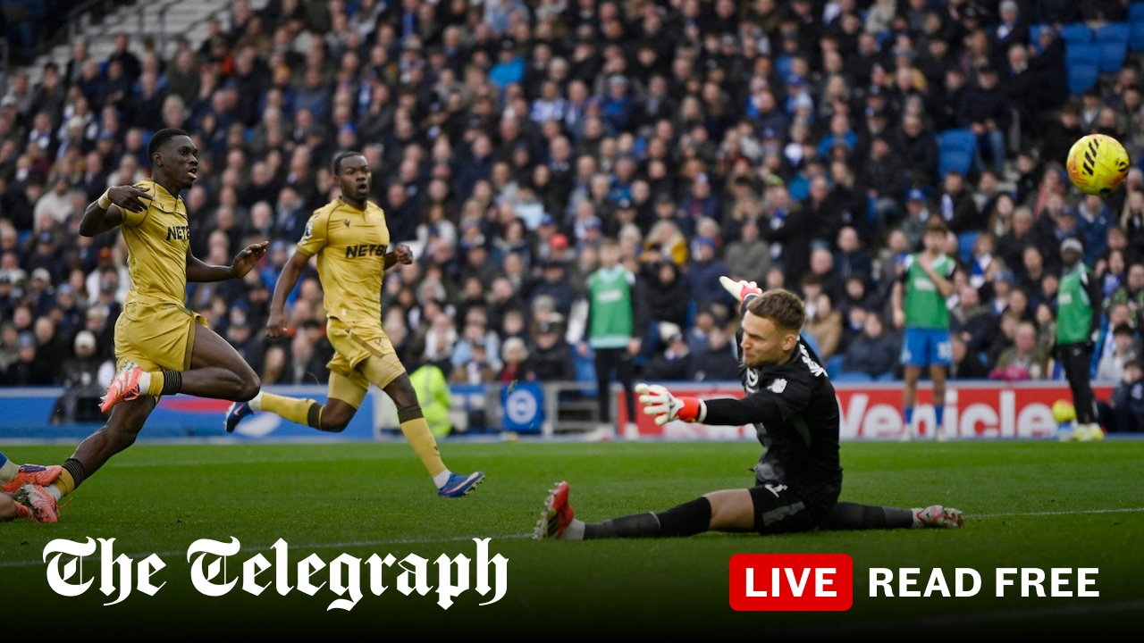 Brighton fans turn on Hurzeler after defeat by bitter rivals Palace