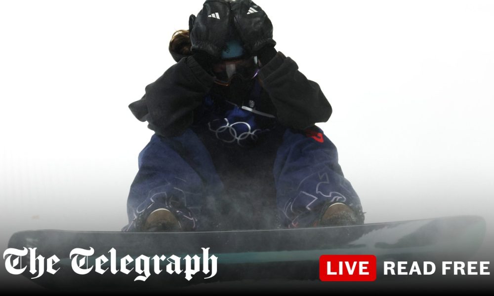 Mia Brookes misses out on Winter Olympics medal in snowboard big air