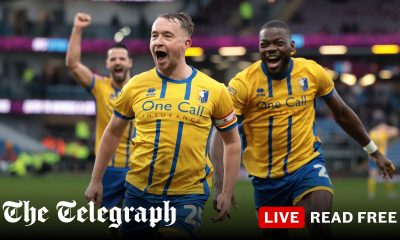 Stunning Mansfield free-kick that dumps Burnley out of Cup