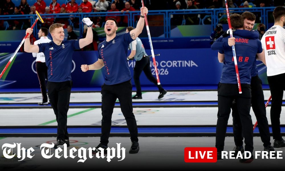 Team GB will go for gold in men’s curling after thrilling victory over Switzerland