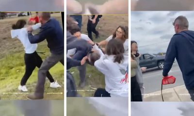 MAGA chud battered after he assaults teenage girl