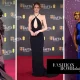 Teyana Taylor In A Plum Colored Burberry Look Emma Stone In A Black Louis Vuitton Dress Wunmi Mosaku In A Purple Ahluwalia Gown More Feat