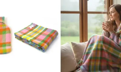 The Viral Tweedmill Textiles Rainbow Check Blanket is Here!