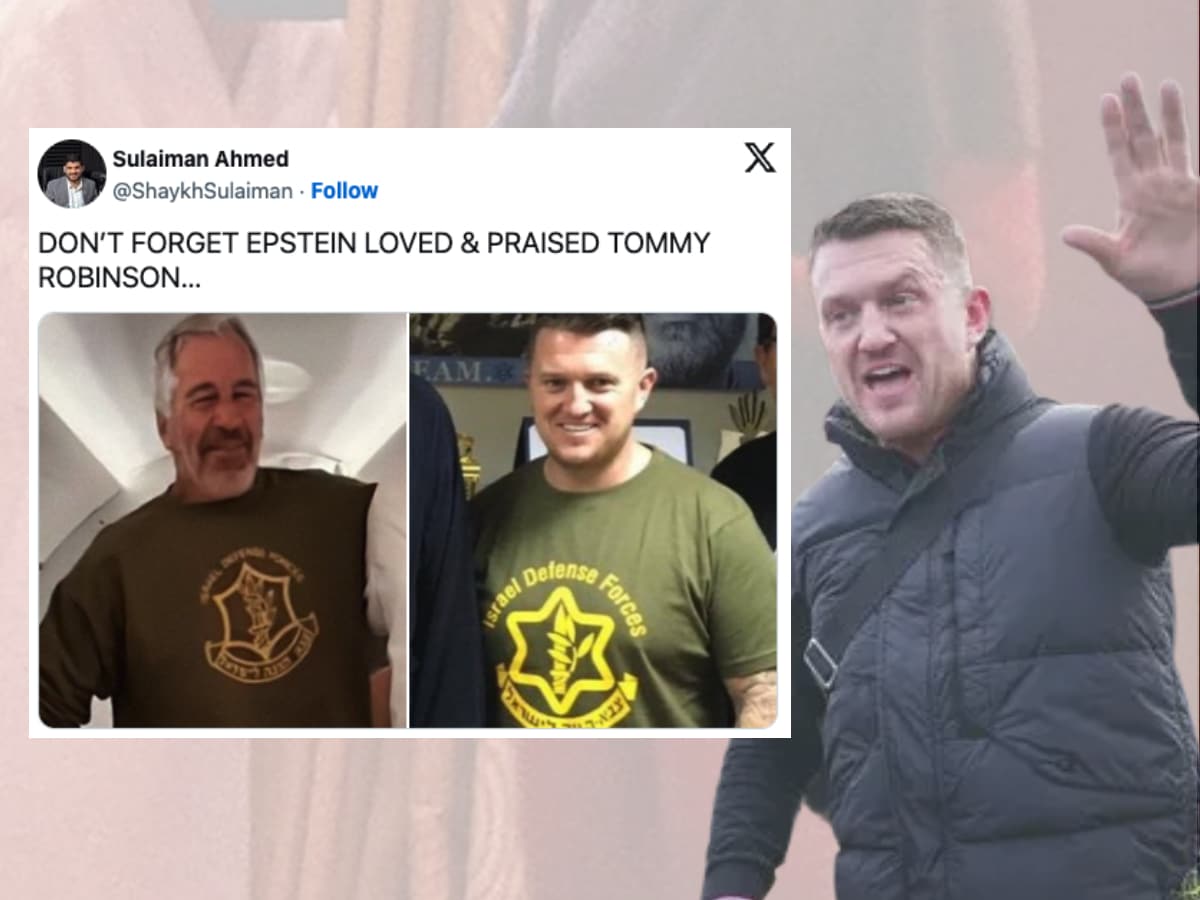 Tommy Robinson weirdly silent on Epstein grooming gang news