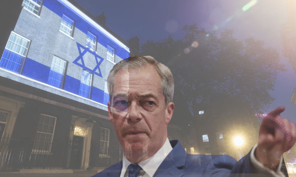 Farage Reform Alliance launch disrupted by anti-Zionist Jews