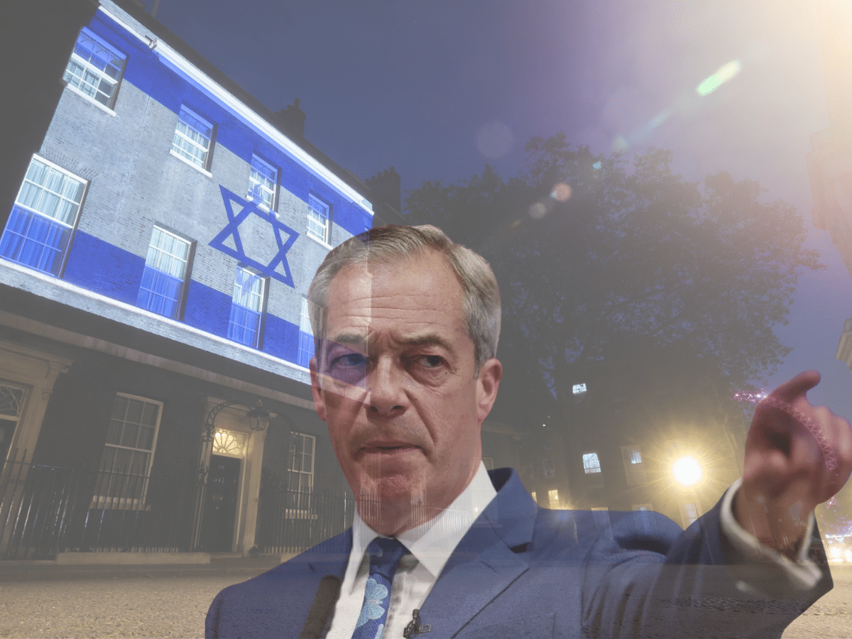 Farage Reform Alliance launch disrupted by anti-Zionist Jews