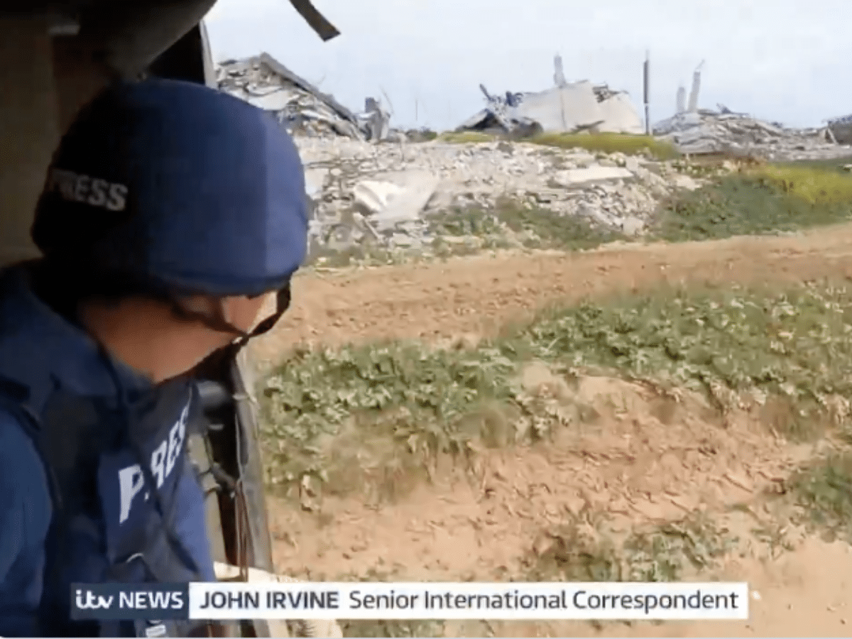 ITV enters Gaza with IDF amid ongoing genocide