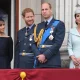 Meghan Markle, Duchess of Sussex, Prince Harry, Duke of Sussex, and The Duke and Duchess of Cambridge attend the RAF100 flypast at Buckingham Palace, London, UK, on the 10th July 2018. 10 Jul 2018