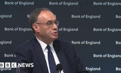 Bank of England chief Andrew Bailey shocked by Mandelson revelations
