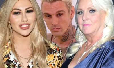 aaron carter melanie martin  Jane Schneck getty comp