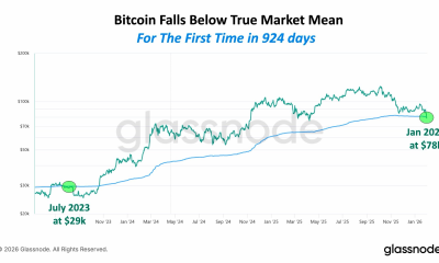 Bitcoin True Market Mean.