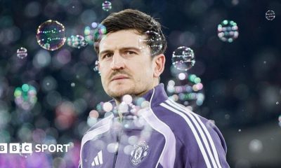 Harry Maguire has made 261 appearances and scored 17 goals for Manchester United
