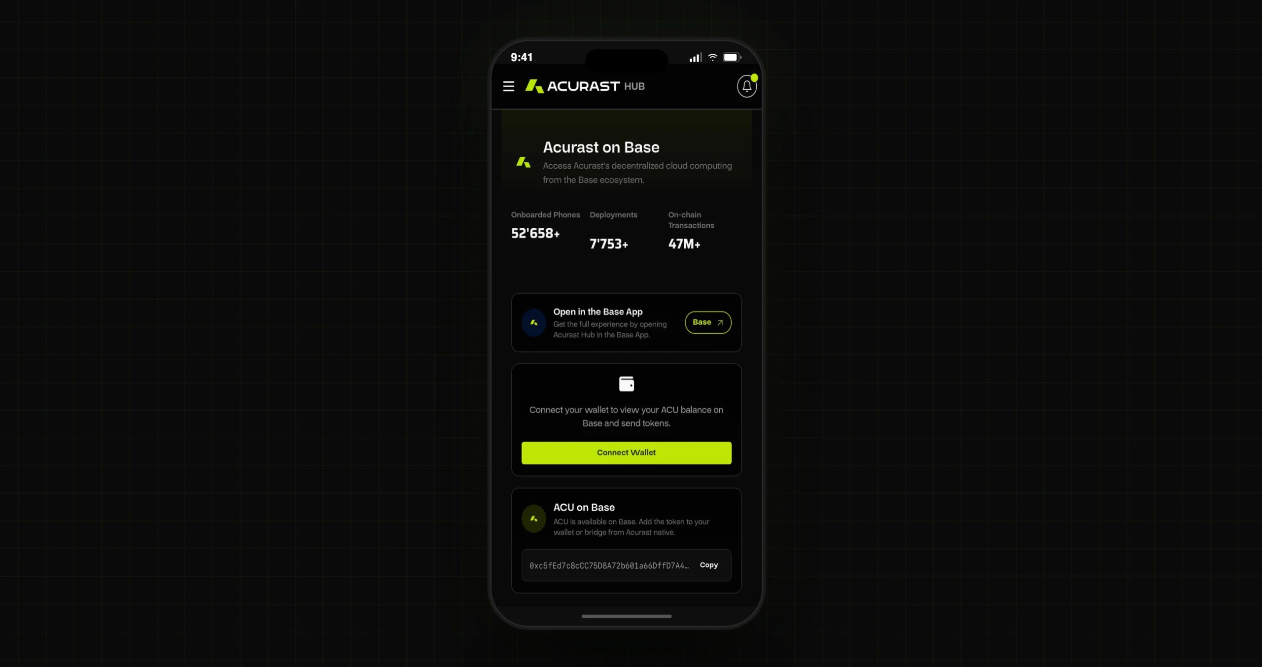 Acurast Launches 225,000-Smartphone AI Network on Base