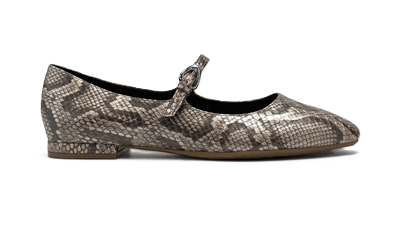 snakeskin leather mary jane