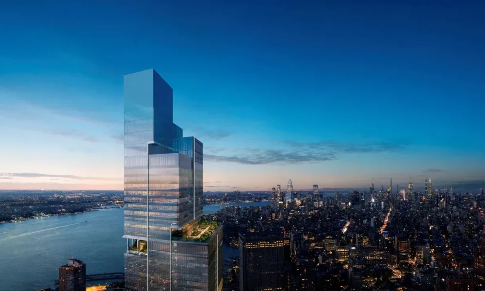 American Express plans 55-floor building at 2 World Trade Center in Manhattan