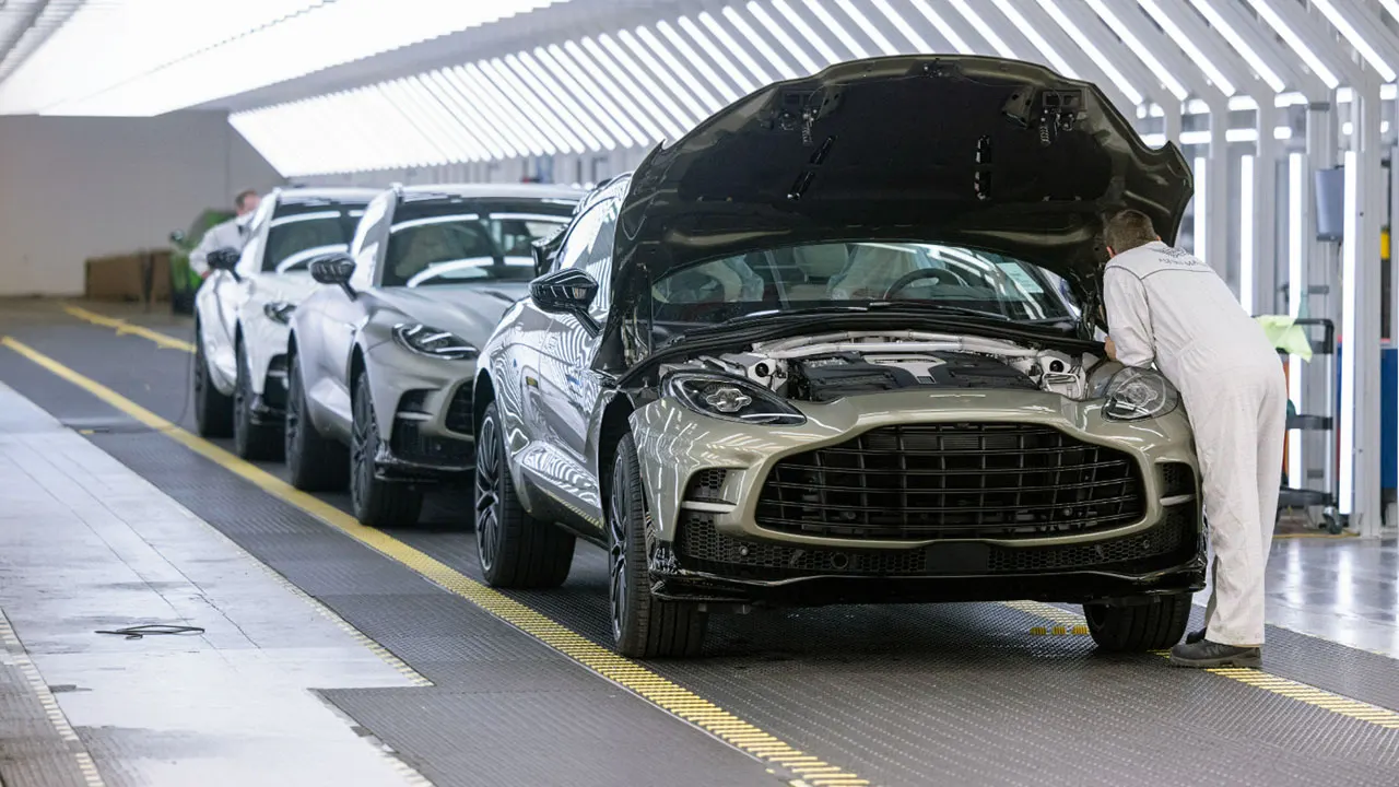 Luxury automaker Aston Martin announces major workforce reduction cuts