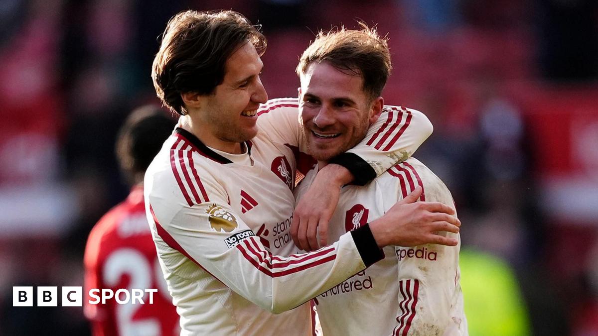 Chiesa and Mac Allister celebrate