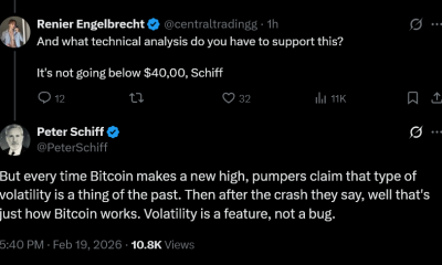 Peter Schiff Gives Shocking Bitcoin Price Prediction, Is It Possible?