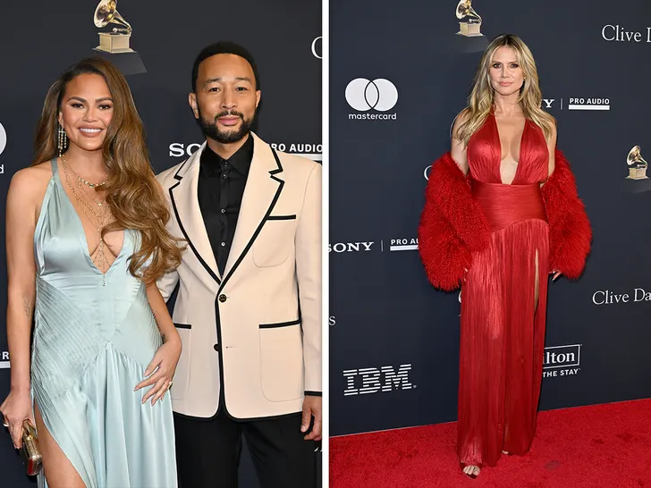 john legend heidi klum Getty