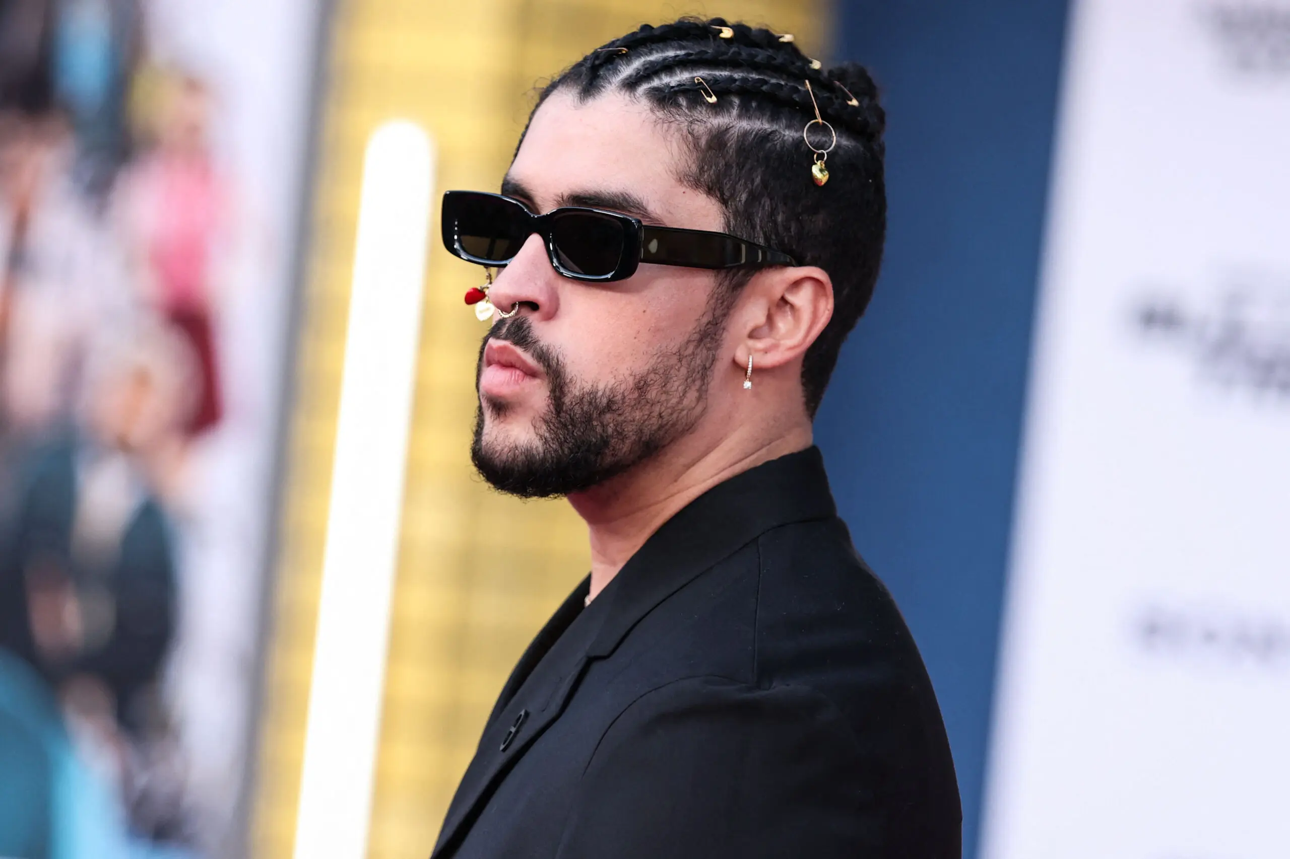 Bad Bunny at Los Angeles Premiere Of Sony Pictures' 'Bullet Train'