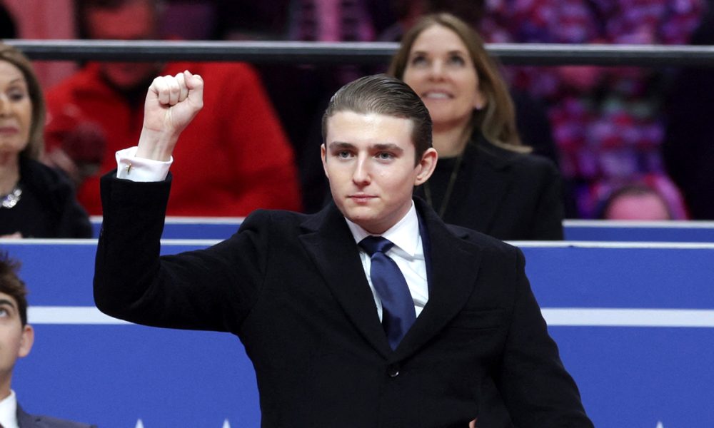 Barron Trump listed as business partner in new beverage company