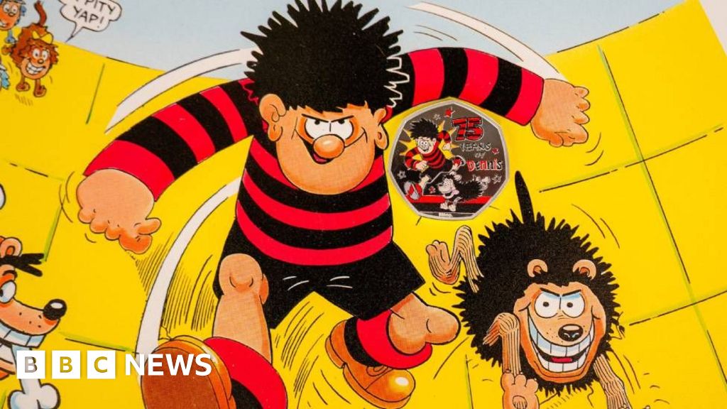 Dennis the Menace featured on 50p coin to mark 75 years