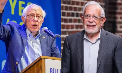 Bernie Sanders and Robert Reich attack billionaire class for greed 'addiction'