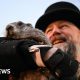 Punxsutawney Phil emerges for Groundhog Day