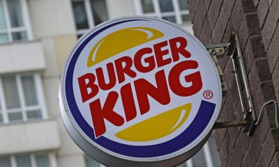 A Burger King logo is seen outside a restaurant in Moscow, Russia June 3, 2022.