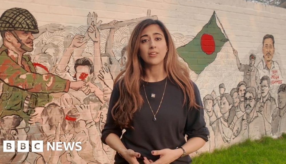 BBC at memorial for Gen Z protesters after landmark election in Bangladesh