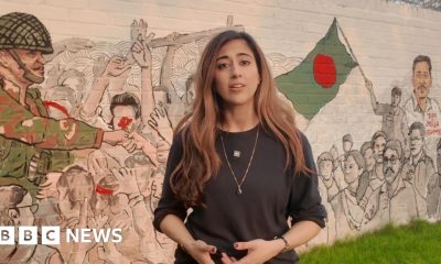 BBC at memorial for Gen Z protesters after landmark election in Bangladesh