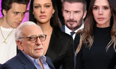 brooklyn beckham, nicola peltz and her billonaire dad facing off against victoria and dave beckham getty comp
