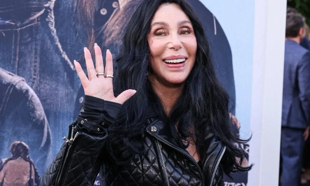 Cher at Los Angeles Premiere Of Focus Features' 'The Bikeriders'