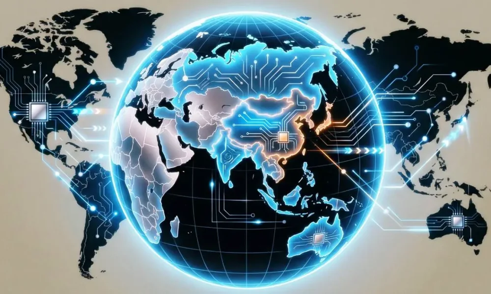Asia Dominates Global Digital Hardware Trade with Key Electronic Components