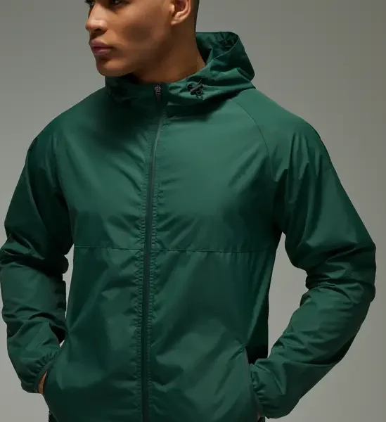 boohooMAN Man Active Shower Resist Ripstop Regular Fit Windbreaker 1